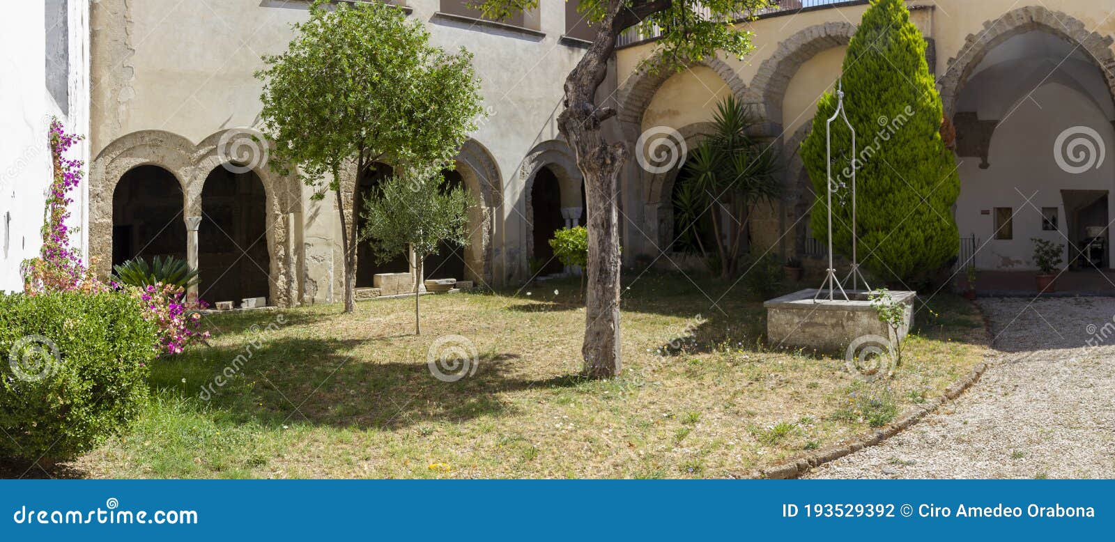 cloister of san francesco in aversa
