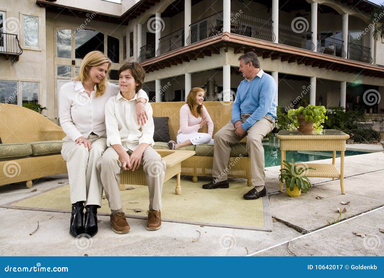 Close family stock image. Image of relaxing, hotel, relaxed 10642017