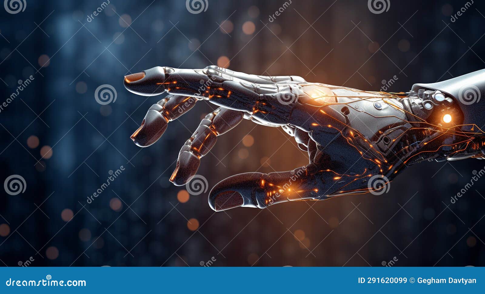 up Of Ai Robots Hand, Ai Robot Hand On Dark Background, AI Robot ... Circuit Diagram