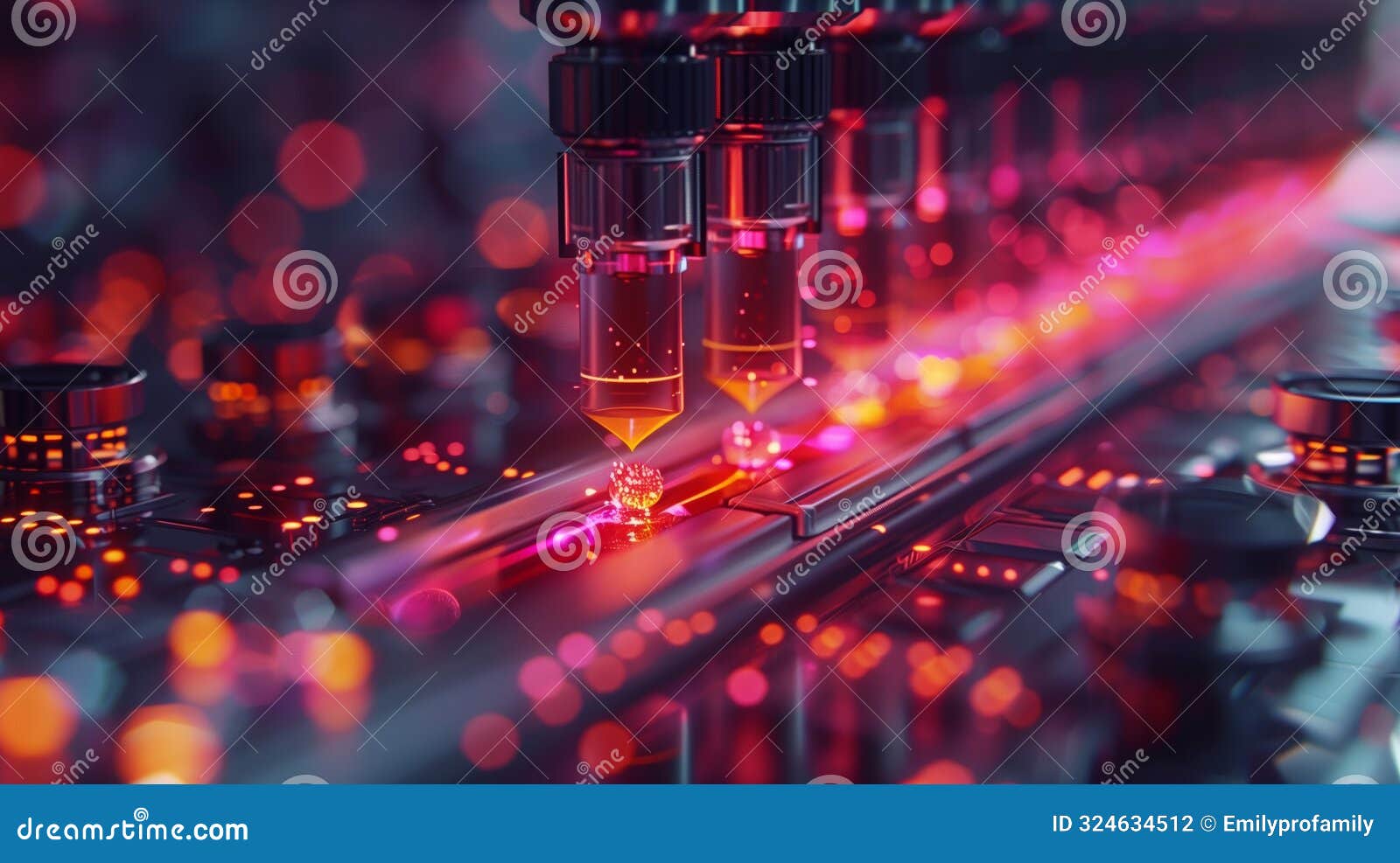 lab-on-a-chip animation: exploring microfluidic technology