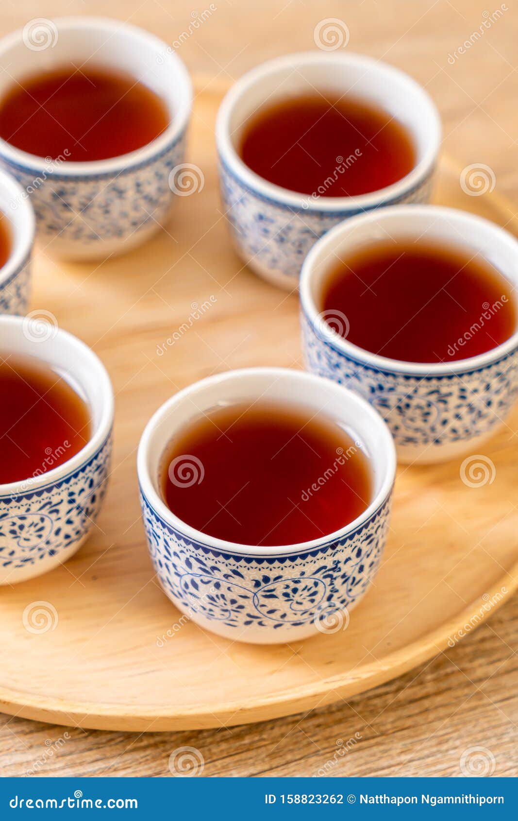 Beautiful Chinese tea set stock photo. Image of culture 158823262