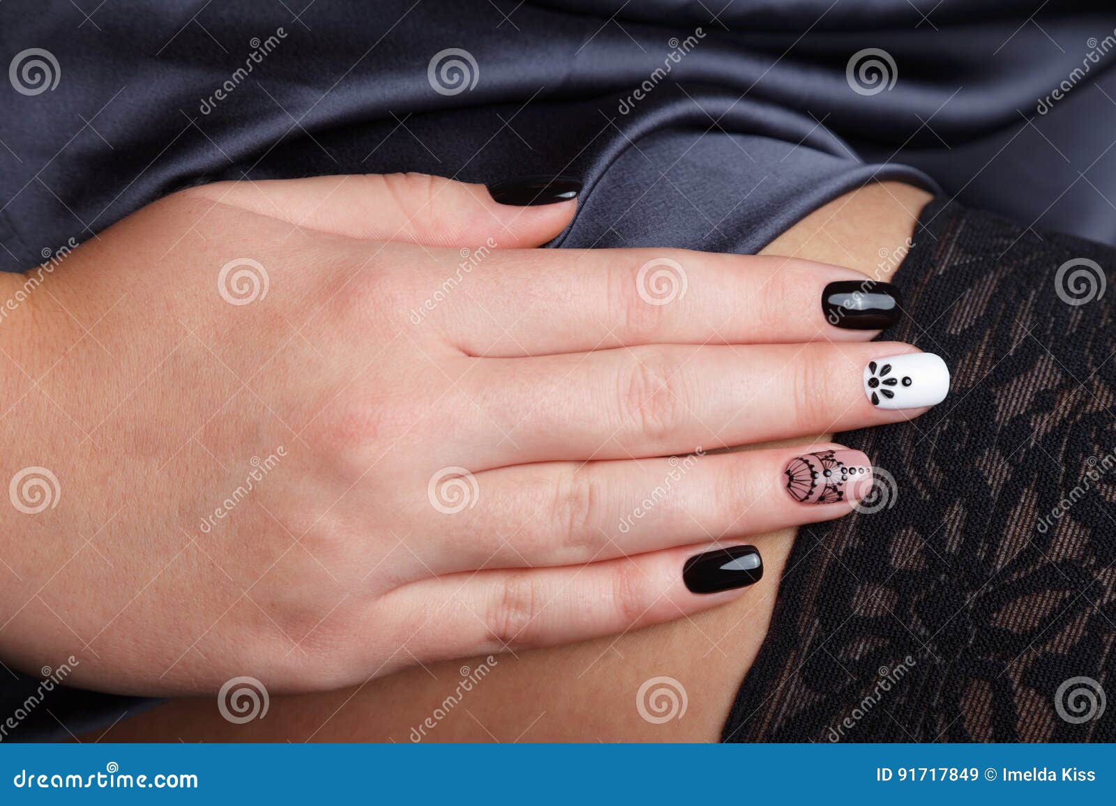 Closeup of Beautiful Nails Stock Image Image of skin, elegant 91717849