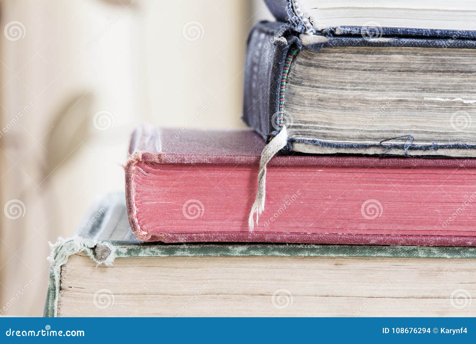Close Up of the Binding of Antique Books Stock Photo Image of back, paper 108676294