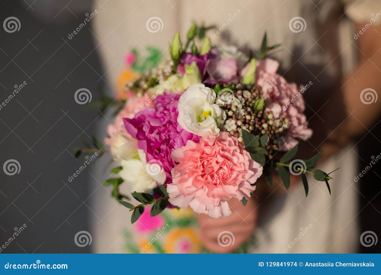 Bouquet With Hands