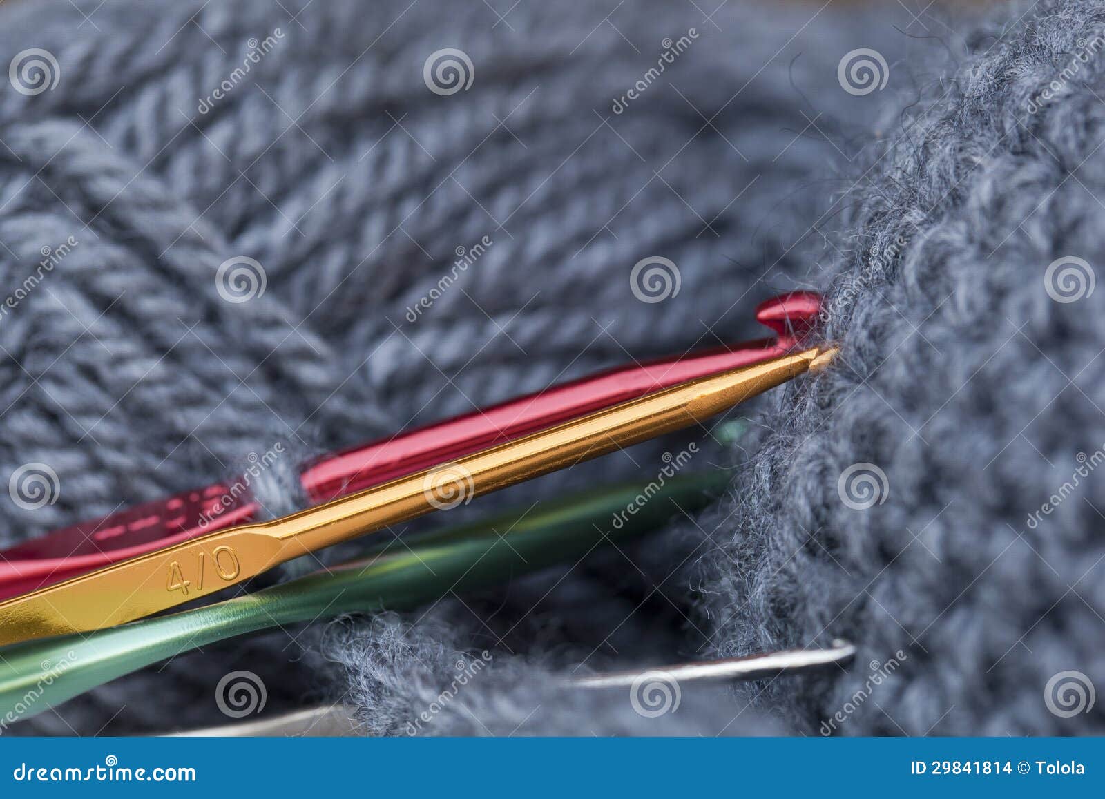 colored crochet hooks