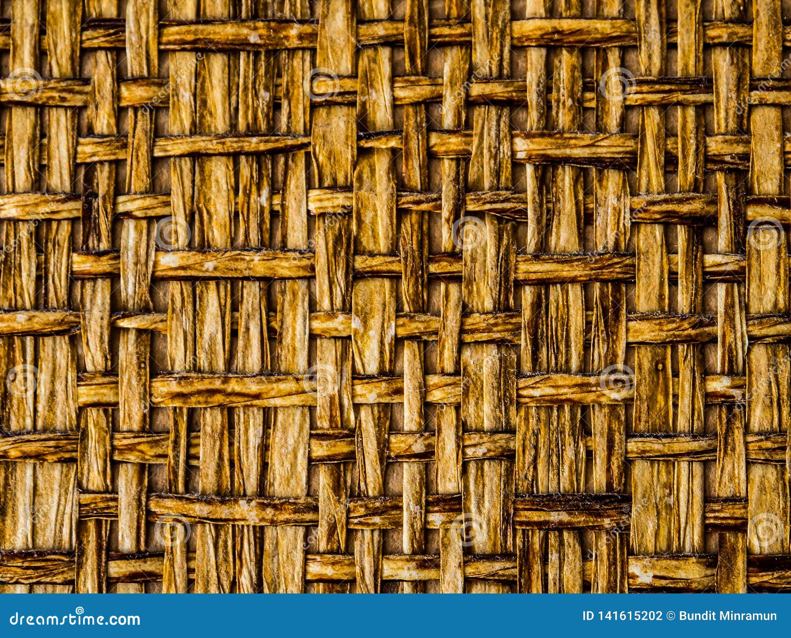 a close up brown basketweave surface pattern for background.