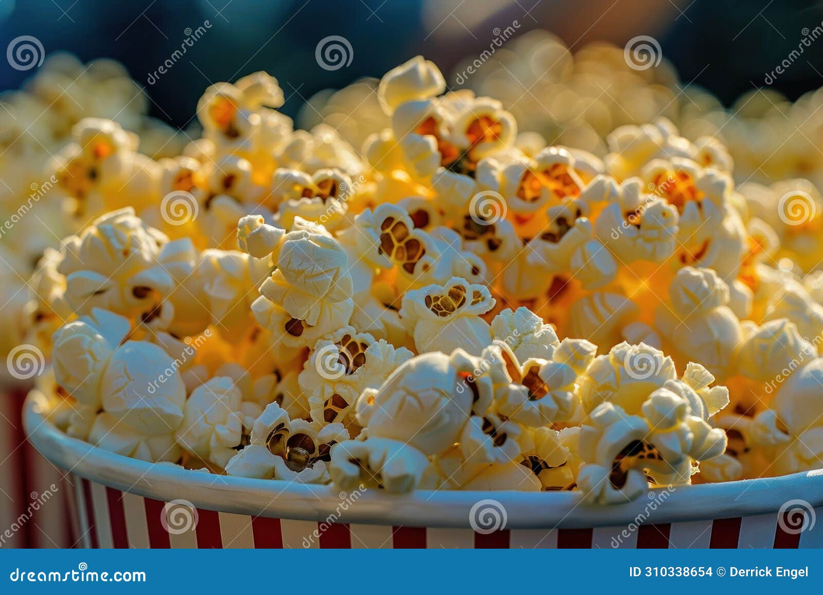 a golden hour popcorn delight