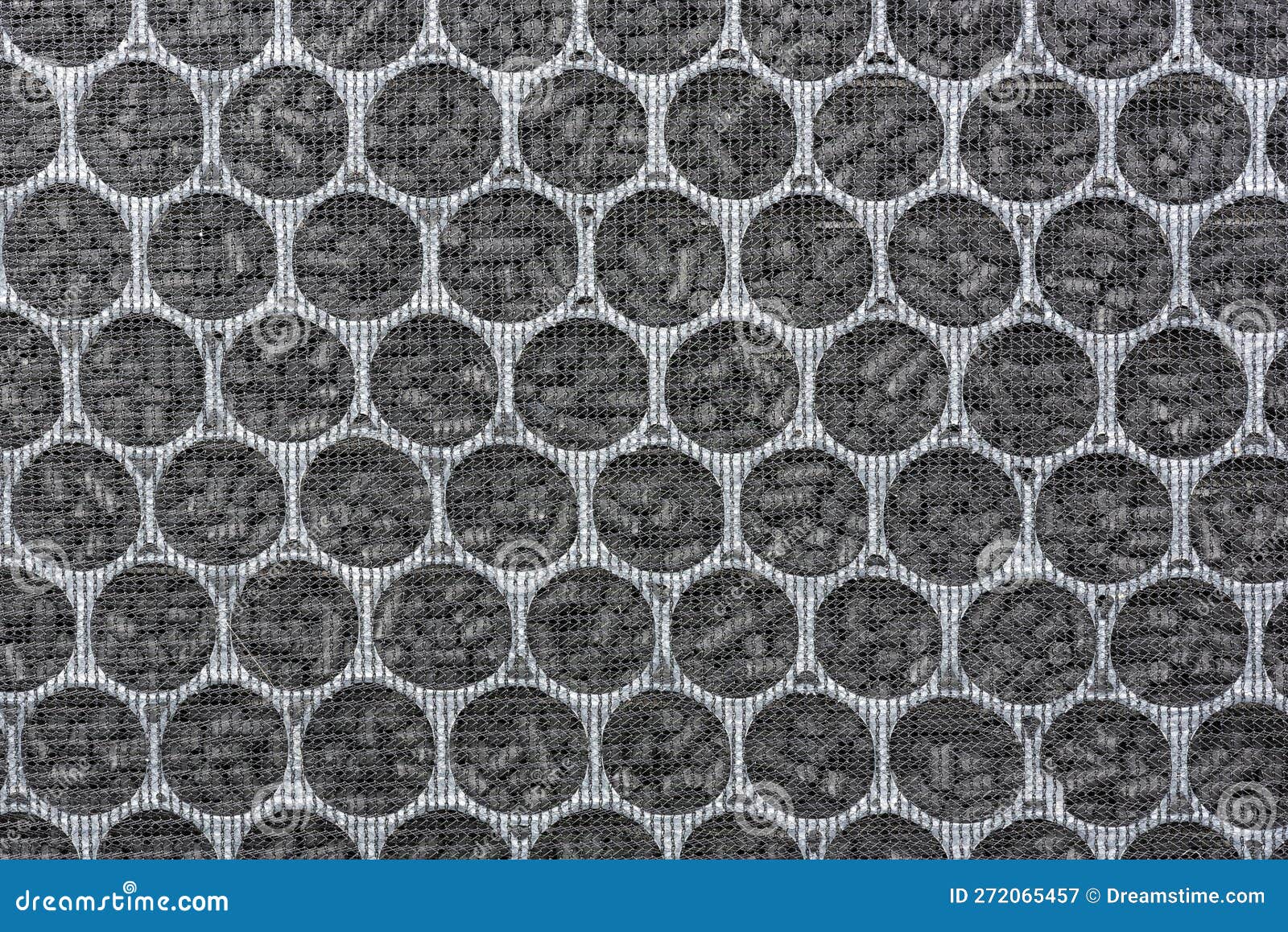 close up of cabon filter inside hepa filter