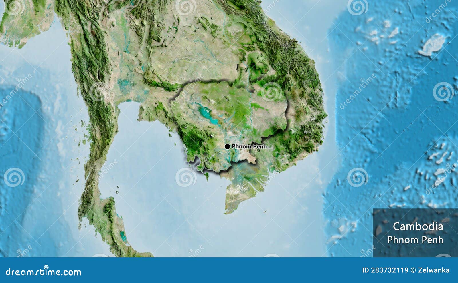  of cambodia. bevelled. satellite. labels