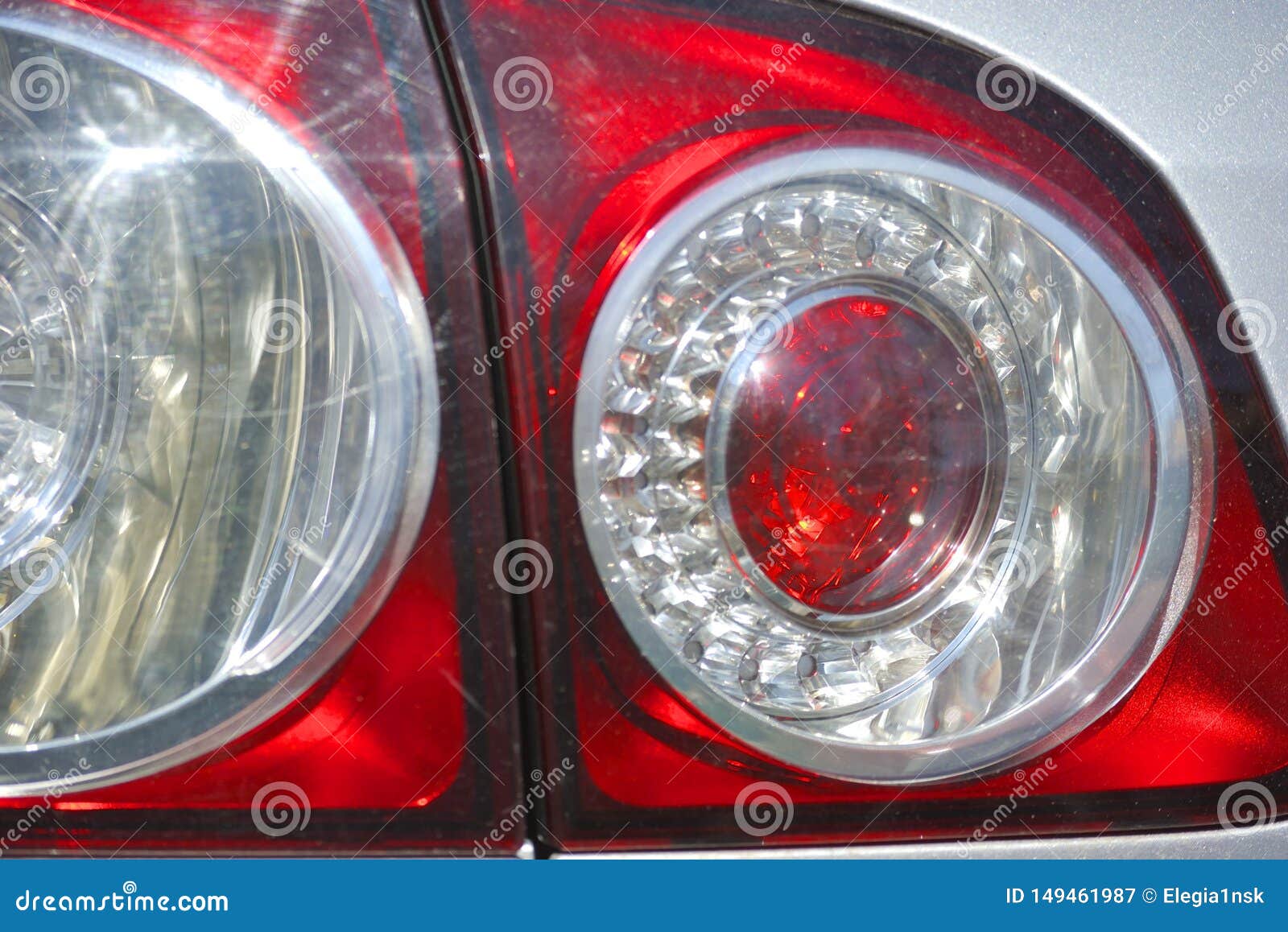 Close up of car backlight stock image. Image of backlight 149461987