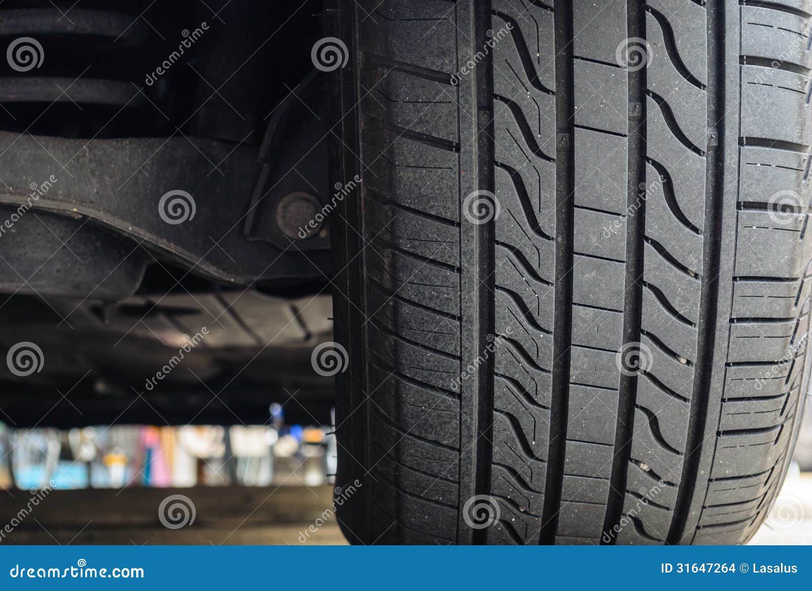 CloseUp of Car Tires stock photo. Image of background 31647264