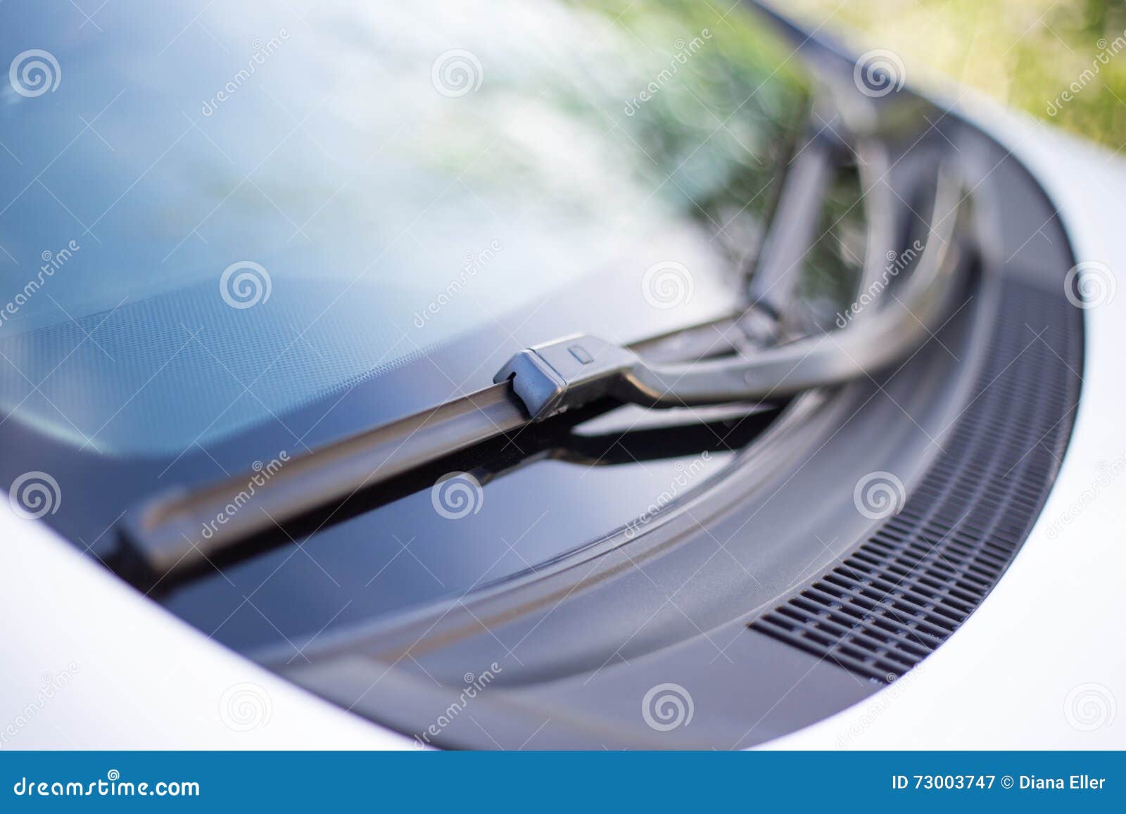 Close Up of Car Windshield Wipers Stock Image Image of windscreen, transportation 73003747