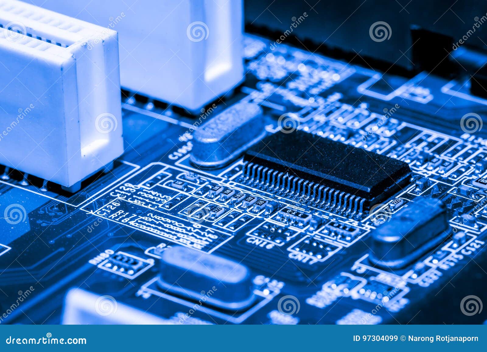 close up of circuits electronic on mainboard technology computer background logic board,cpu motherboard,main board,sys