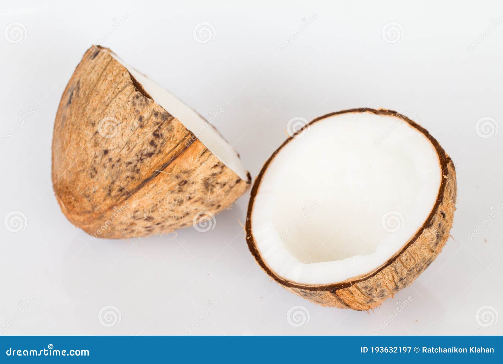 NADECO ® kokoschale dimezzato BiancoGuscio di CoccoCOCCO GUSCIODecorazione kokosnus 