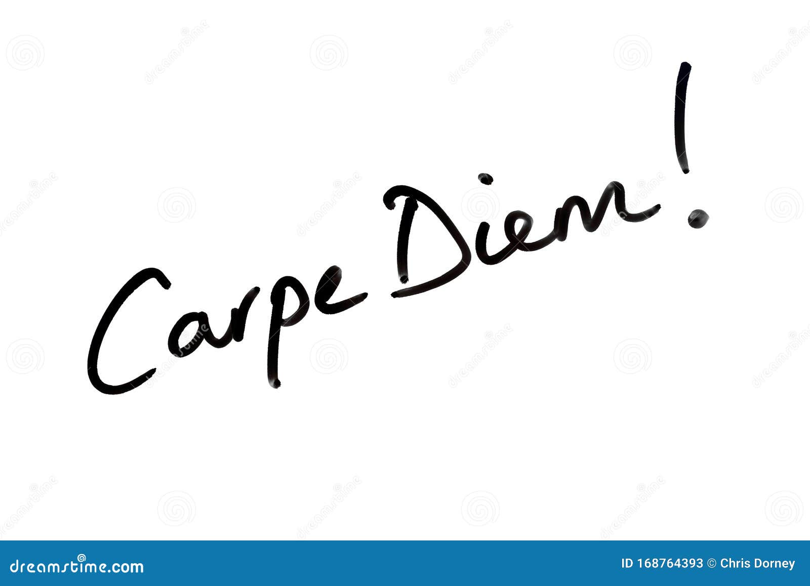 Carpe Diem stock illustration. Illustration of confidence ...