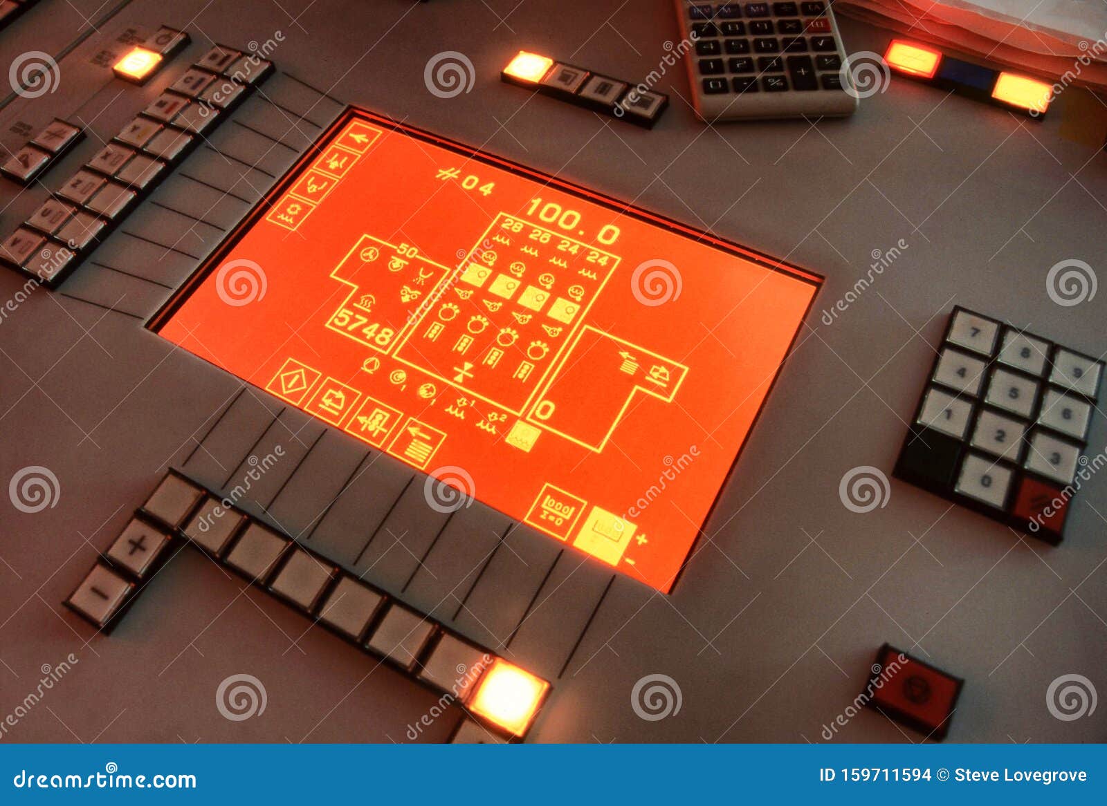 Commercial Offset Printing Press Stock Photo Image of abstract, high