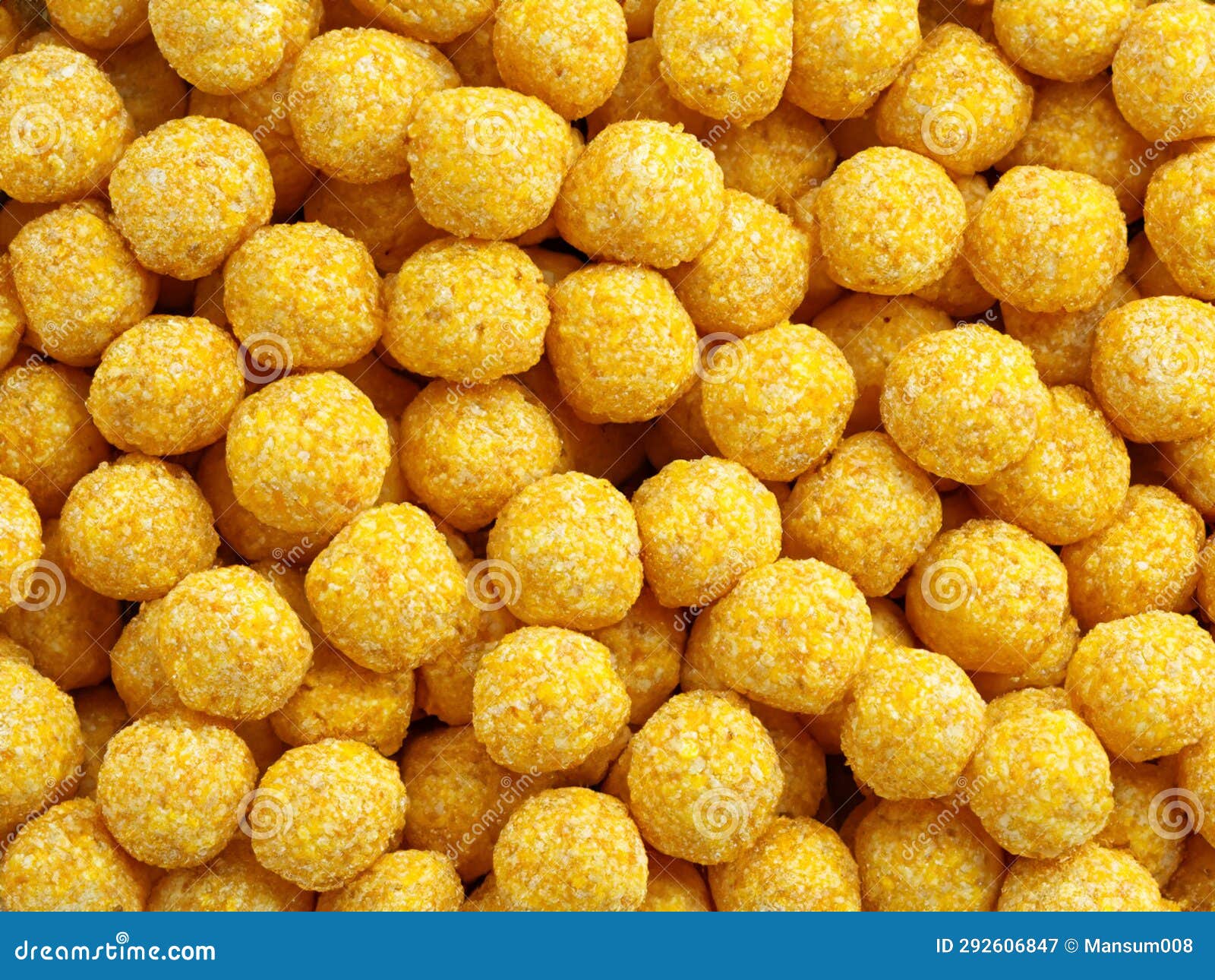 Corn balls in a bowl stock image. Image of balls, heap 292606847