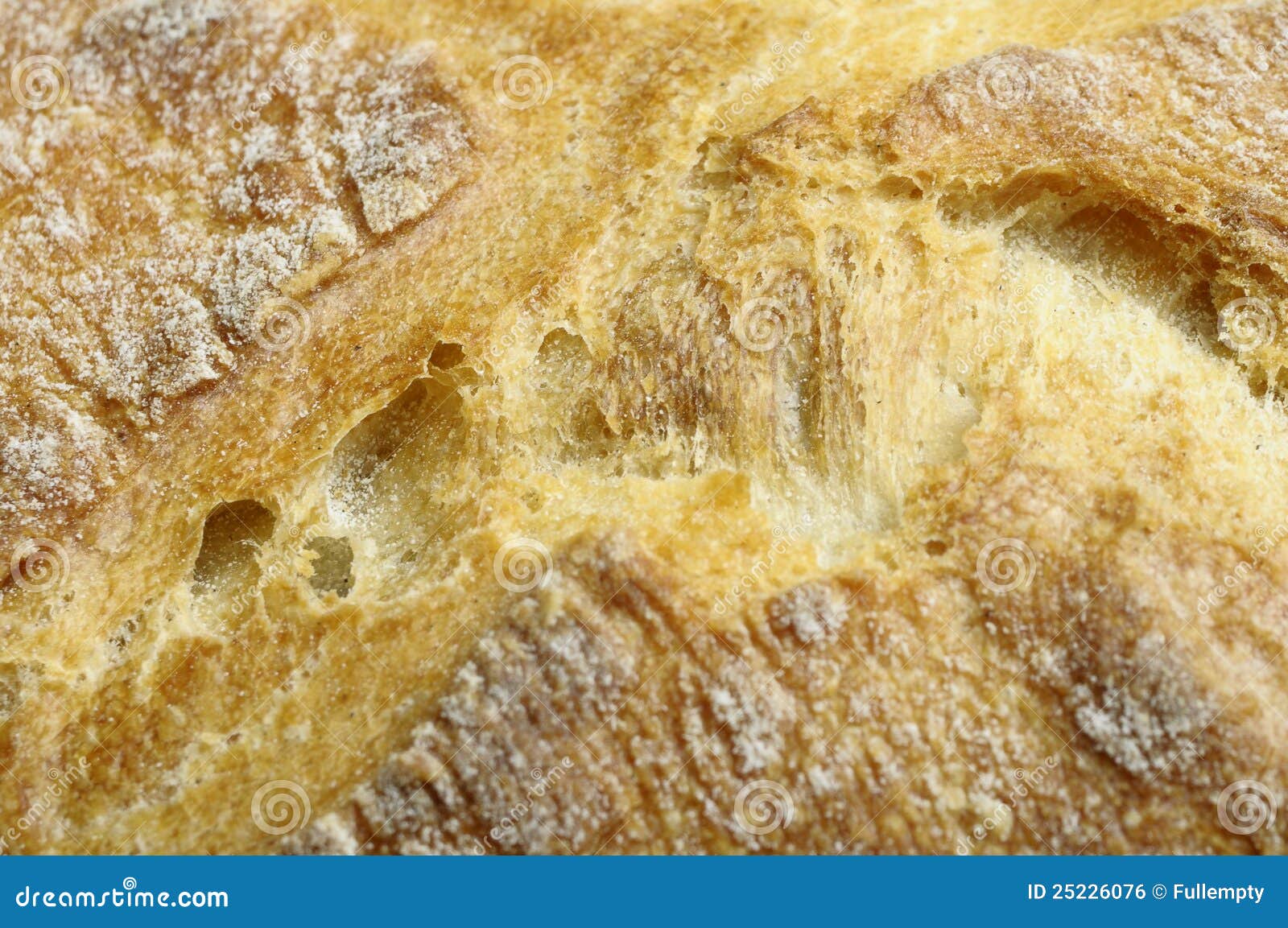 Close Up of Country Bread Crust Stock Photo Image of breakfast