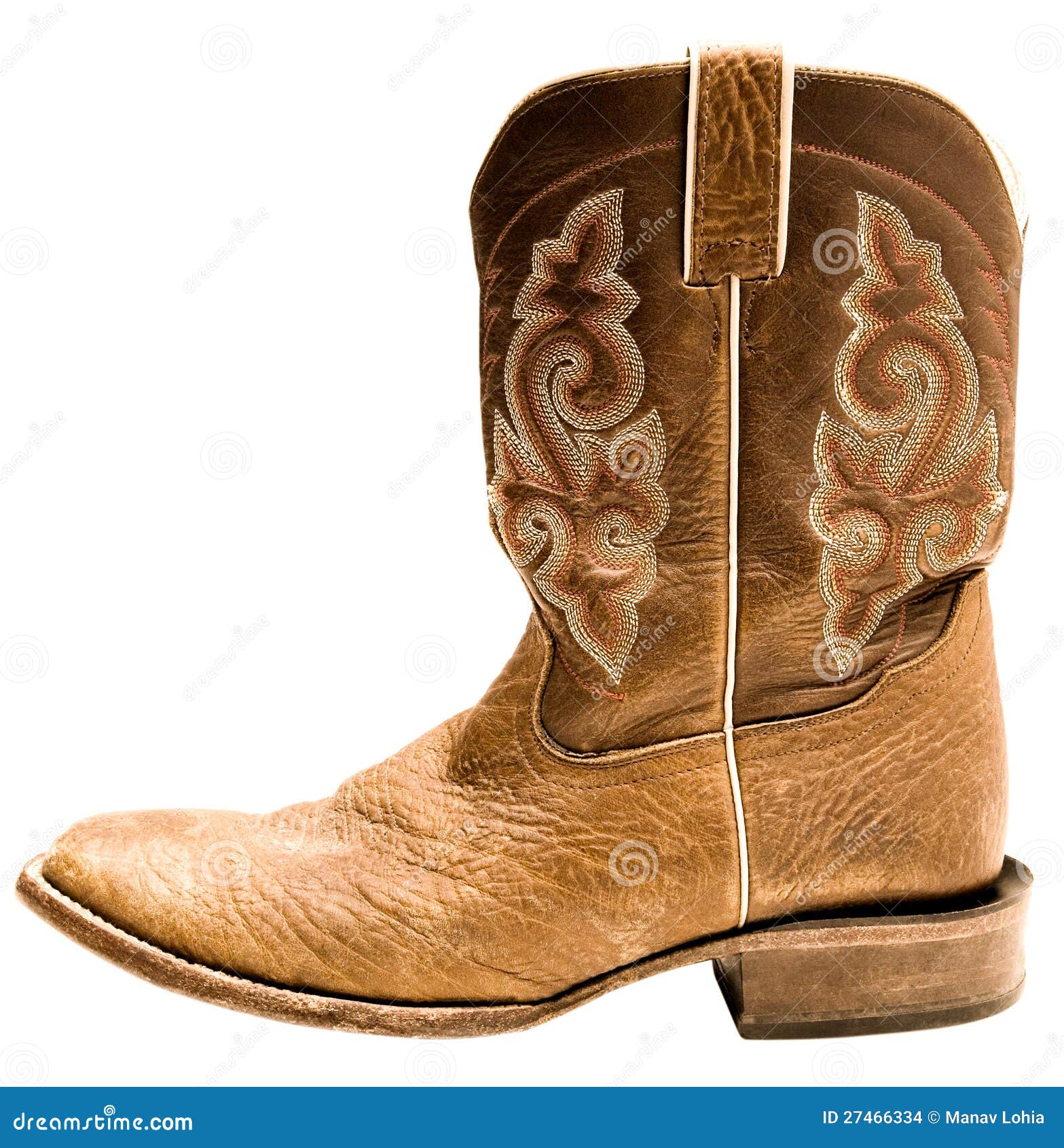 Close-up Of Cowboy Boot Stock Images - Image: 27466334