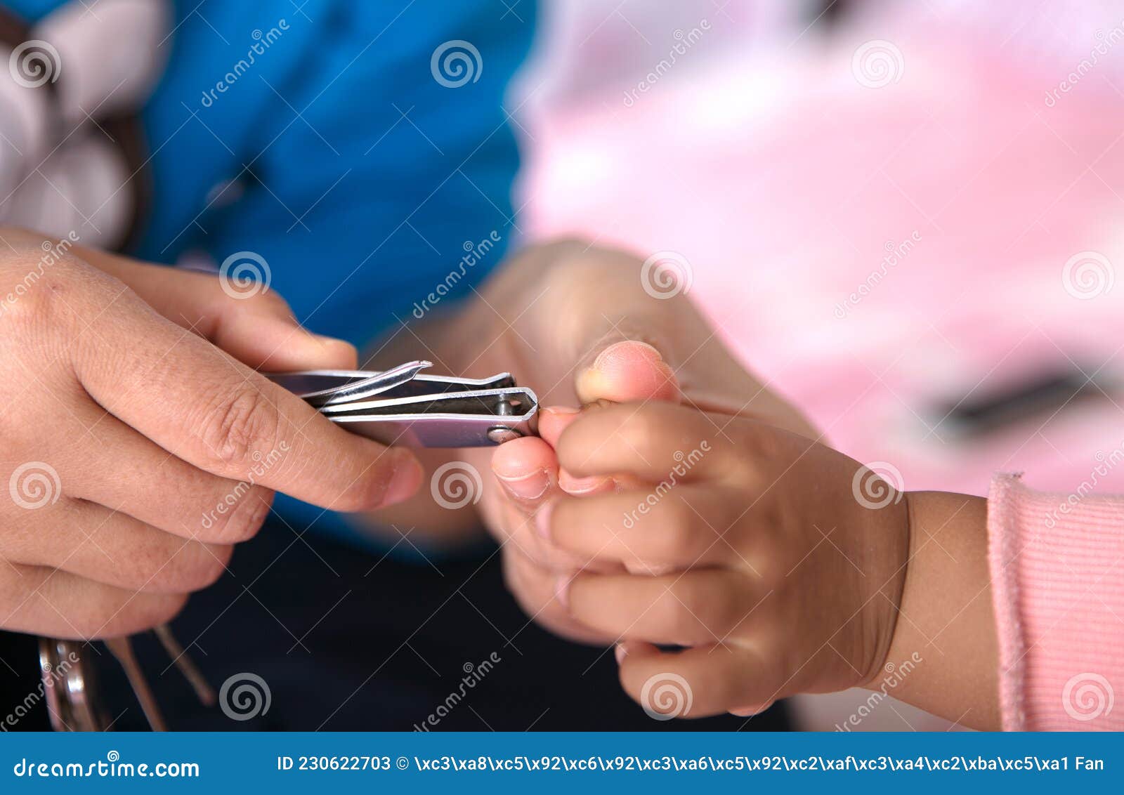 Cutting Your Fingernails Stock Photography 24661400