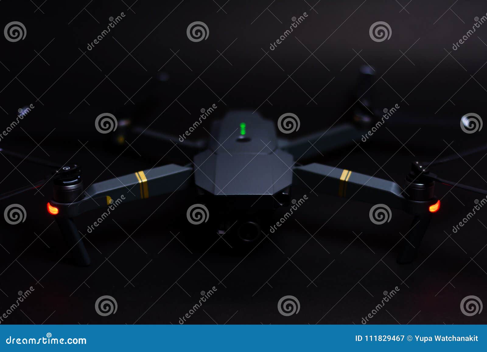 close up of dji mavic pro