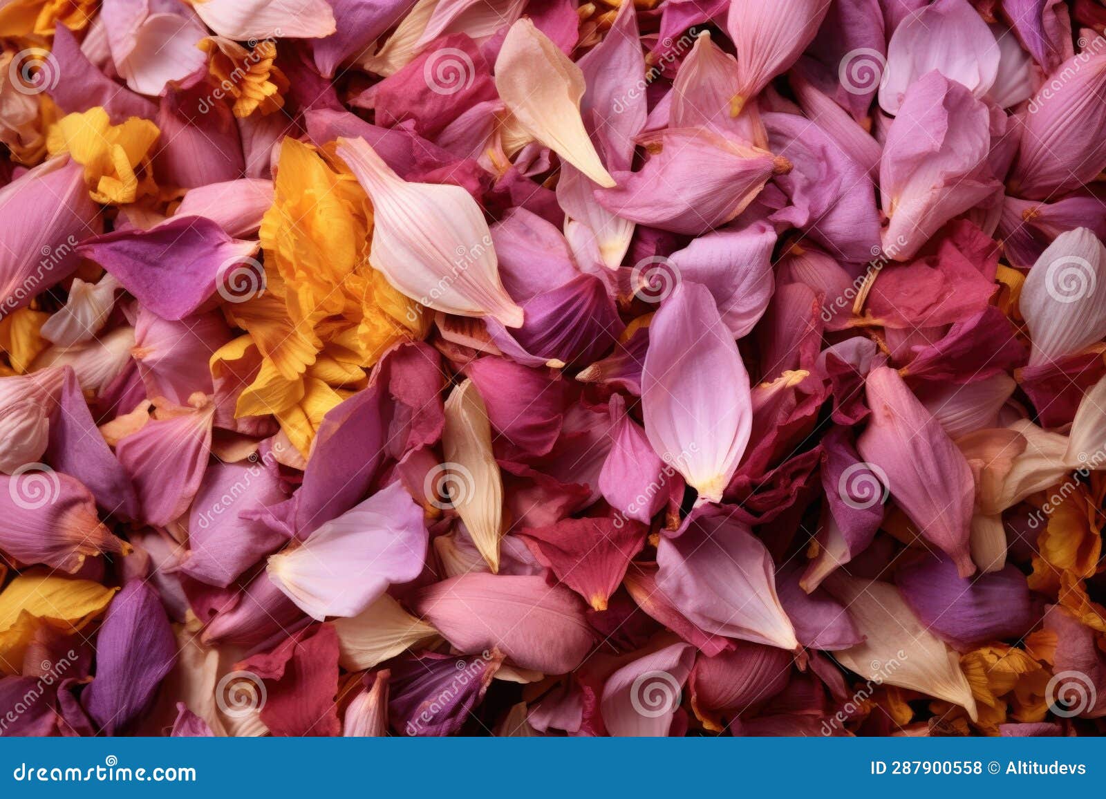 Closeup of Dried Flower Petals Stock Photo Image of closeup