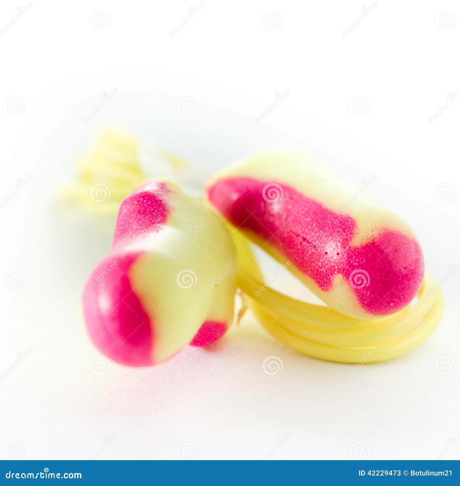 Close up ear plug isolate stock image. Image of shield 42229473