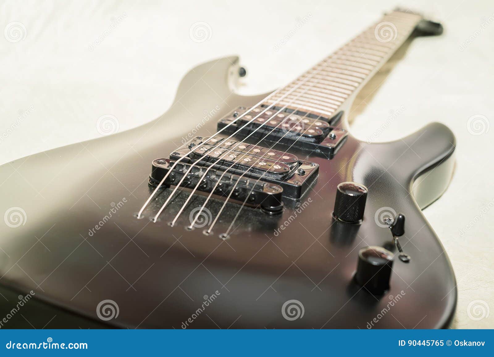 Closeup of Electric Guitar Stock Image Image of equipment, live