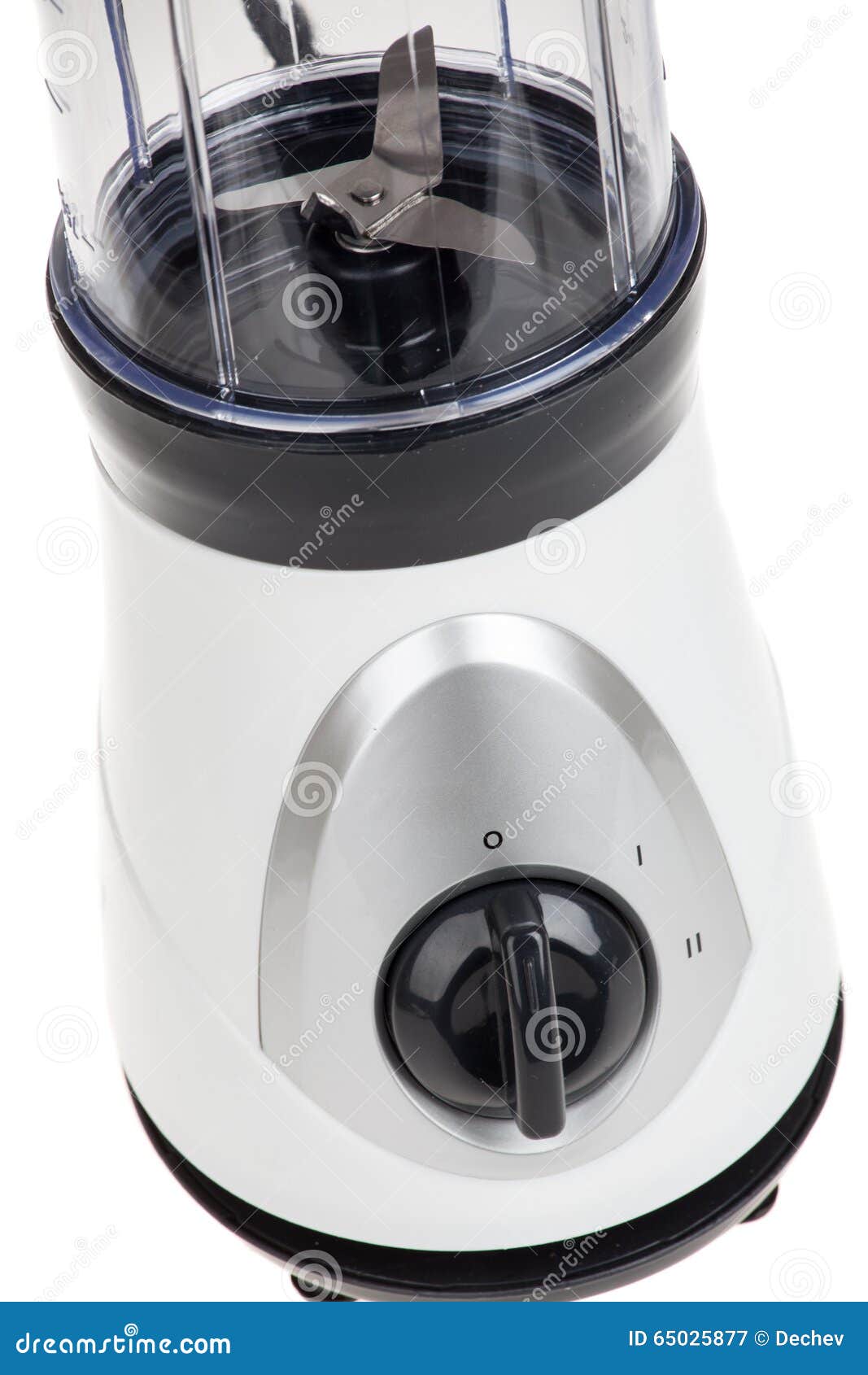 Close Up of Electrical Blender, Kitchen Equipment, Isolated on White