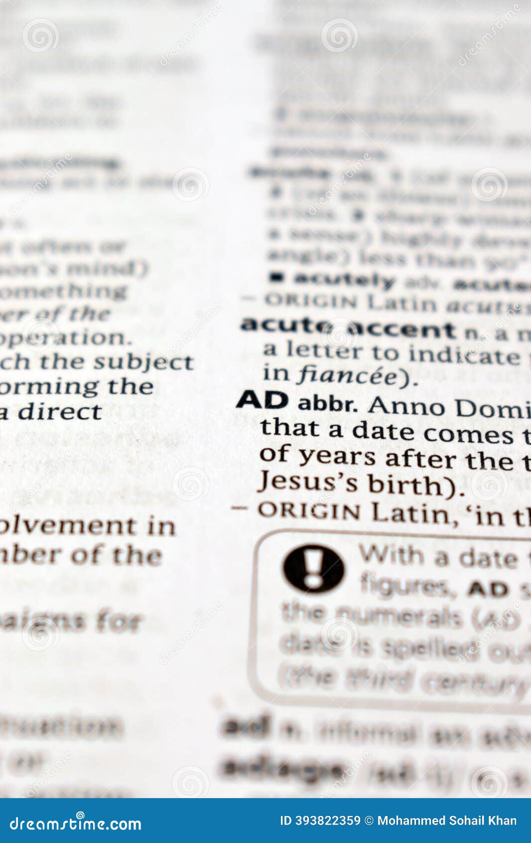 Close Up of English Dictionary Page with Definition Word -AD Stock Image -  Image of blur, education: 393822359, image size:1066x1690