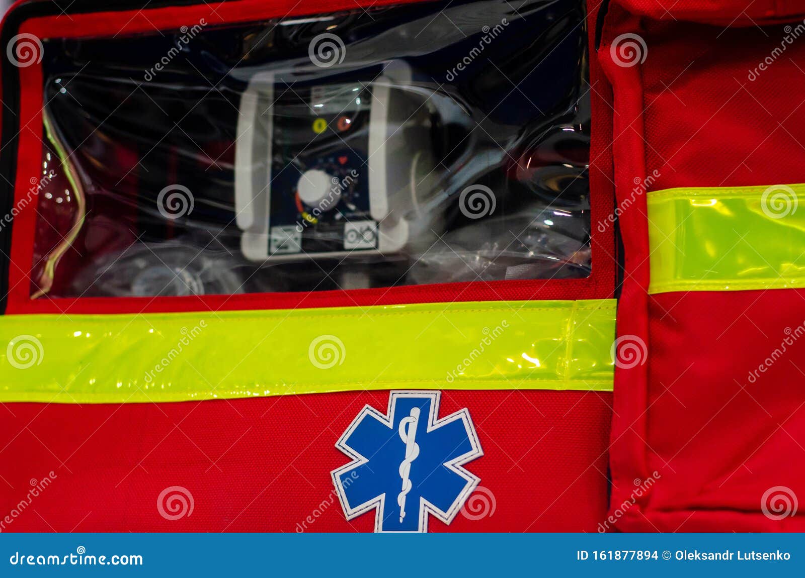 Closeup of Equipment for Ambulances Stock Photo Image of medicine