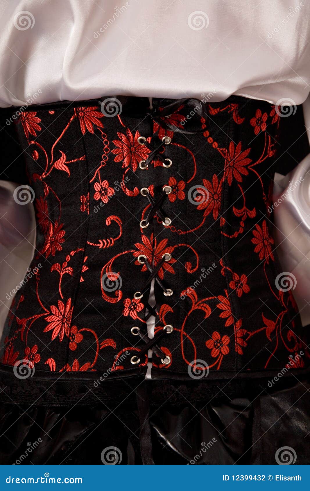 Closeup of Fashionable Corset Stock Photo Image of close, retro