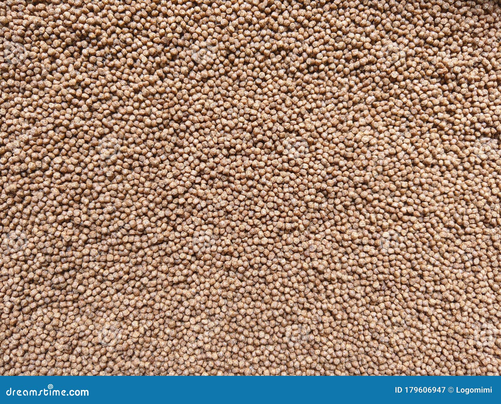 Close Up of Fish Meal Pellets, Fish Feed Stock Image Image of aqua