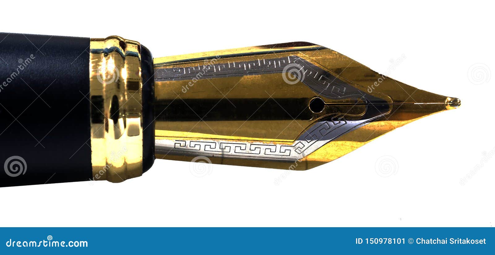 Close up of fountain pen stock image. Image of handwriting 150978101