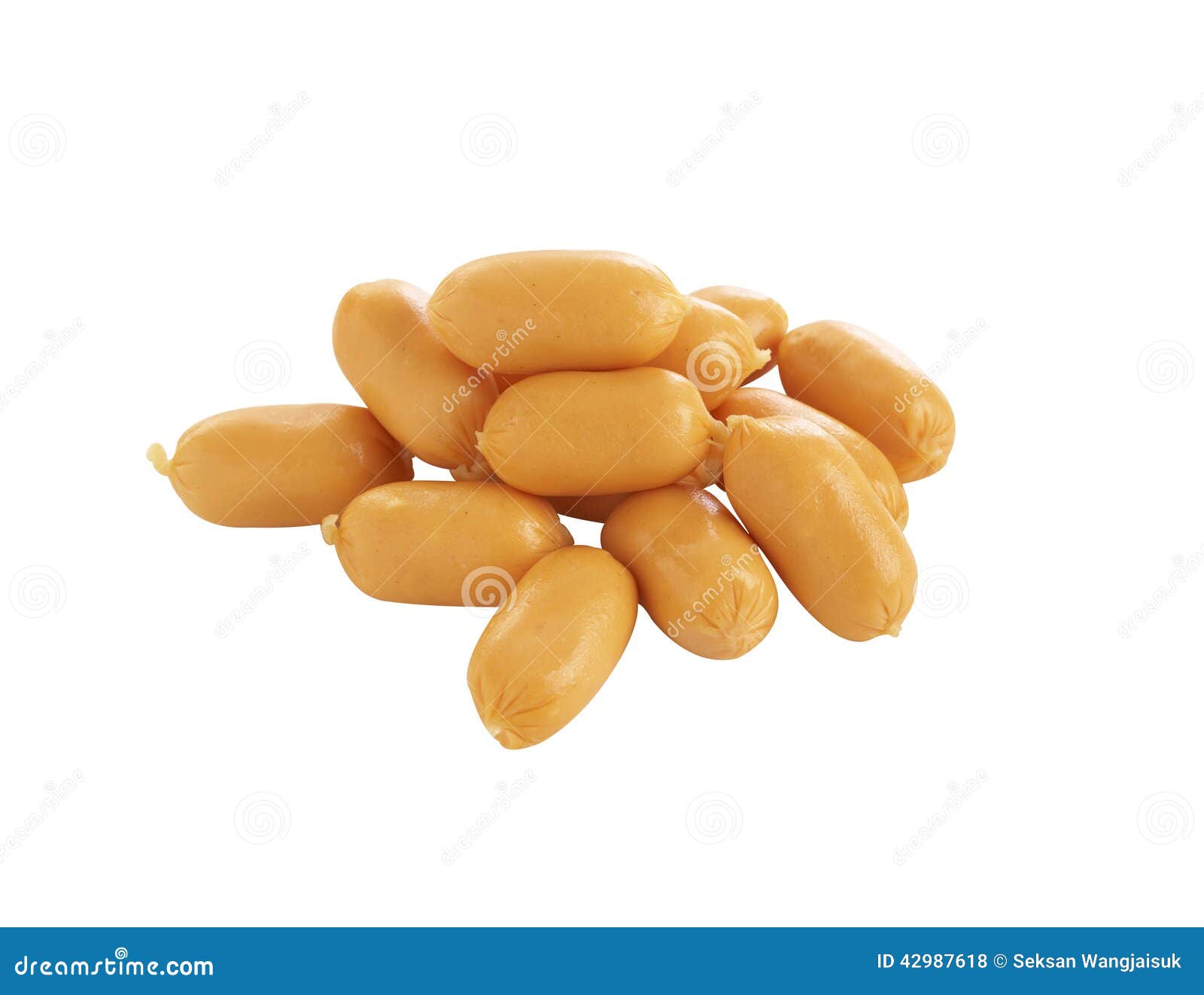 Close Up German Pork Sausage Stock Photo Image of sausage, pork 42987618