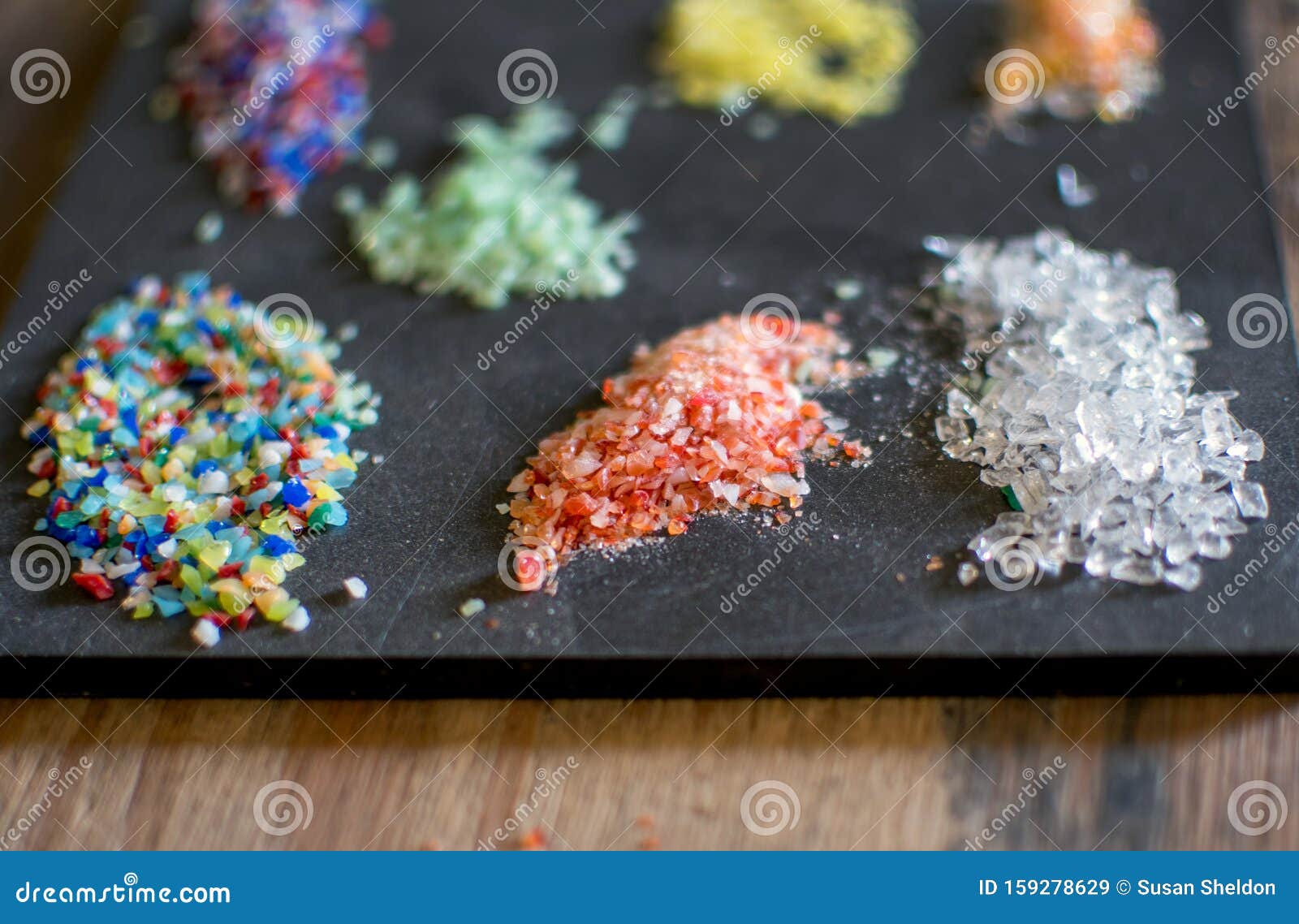 Close Up Of Glass Frit Stock Image Image Of Breakable 159278629