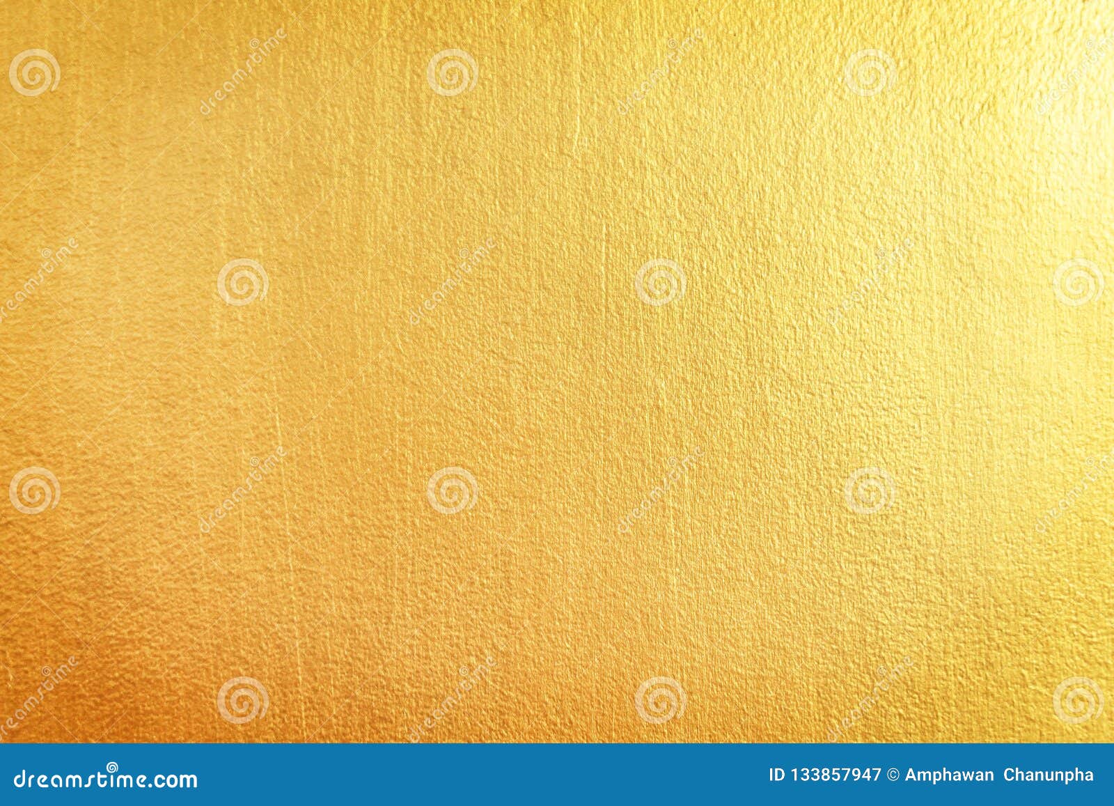 Gold Concrete Wall Patterns Texture Abstract Background Stock Image