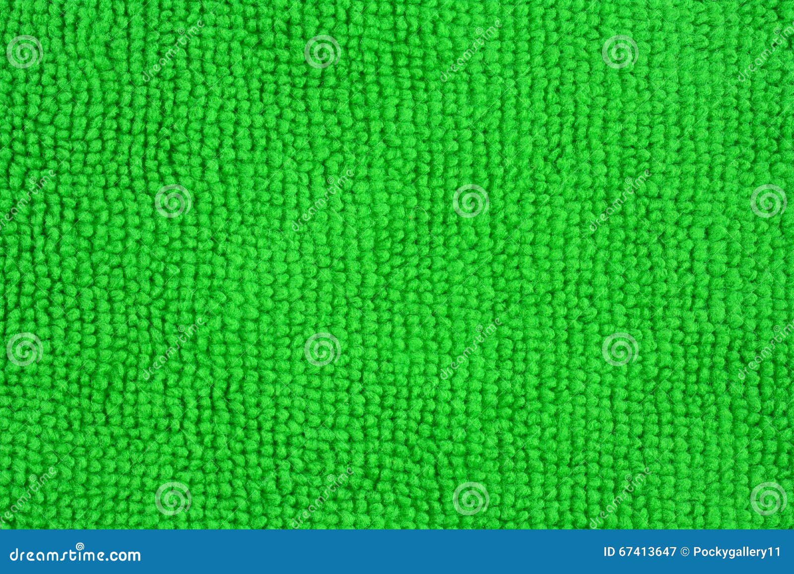 Close Up of a Green Microfiber Cloth Stock Image Image of fabric