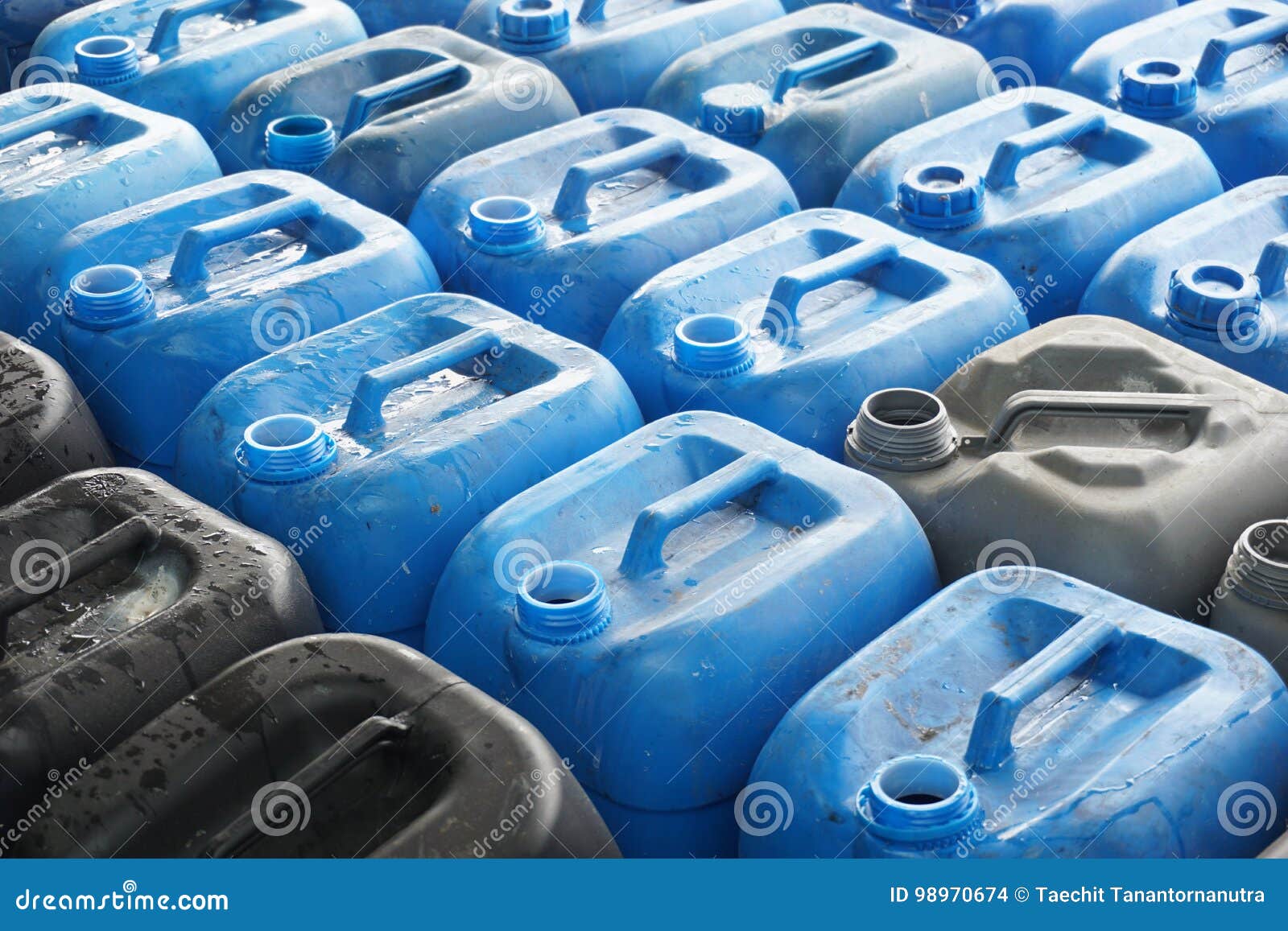 Chemical waste container stock photo. Image of liquid 98970674