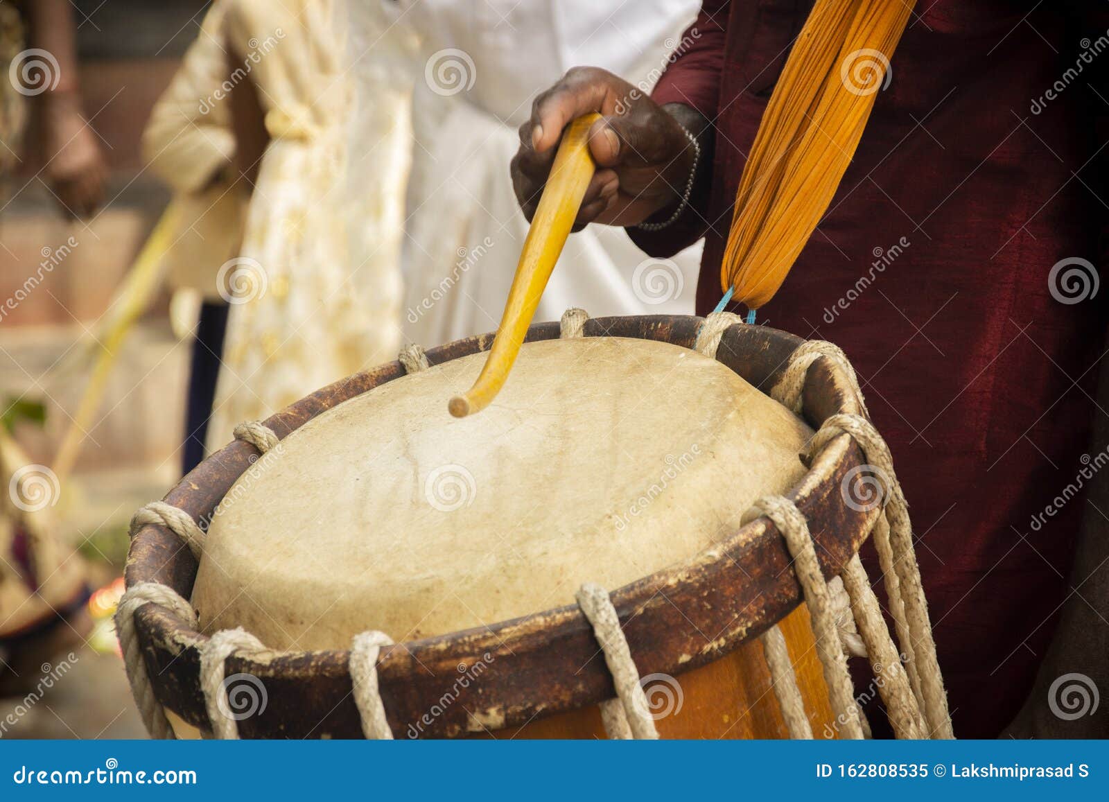 Close Up of Hands Performing Indian Art Form Chanda or Chande ...