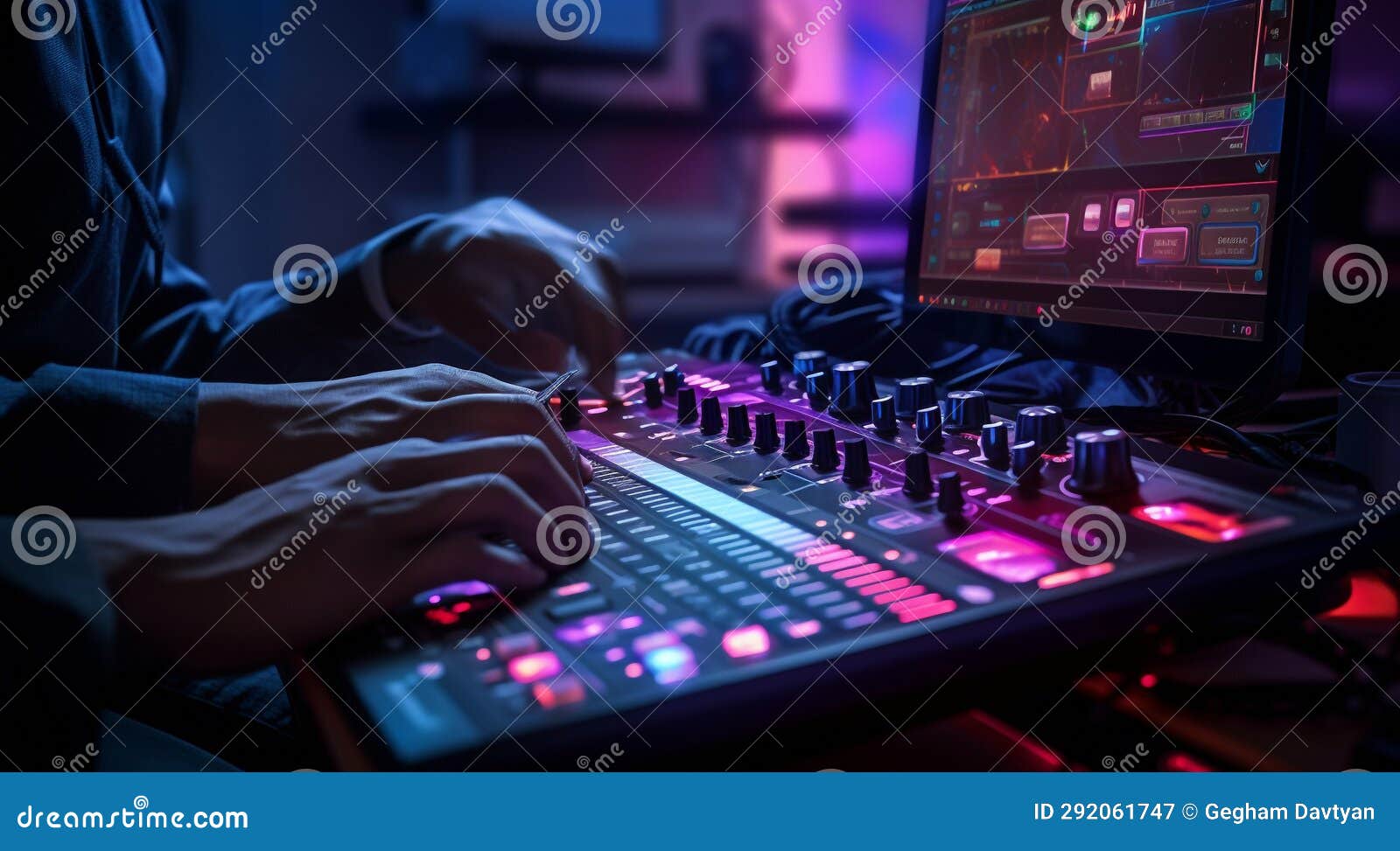 Close-up of Hands Playing Piano, Person Playing Piano, Piano Background