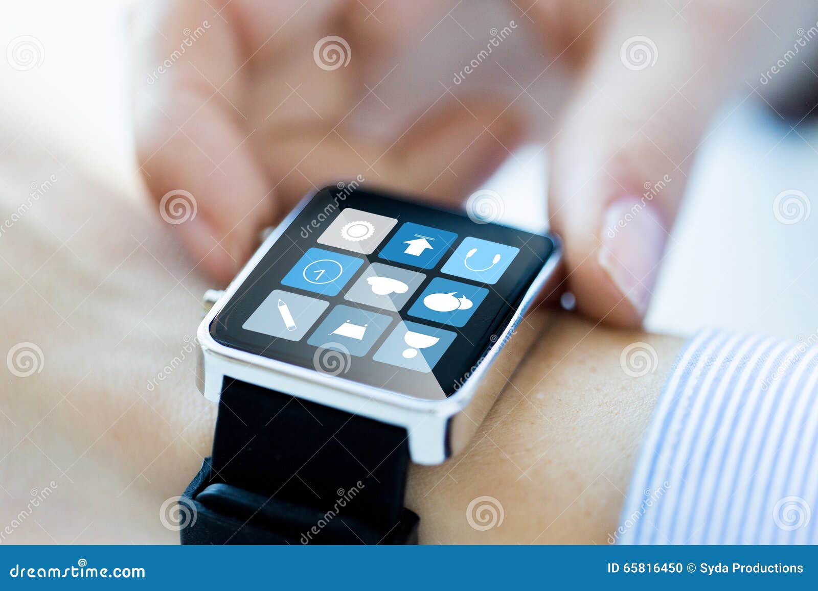 Smart watch how to set time to get