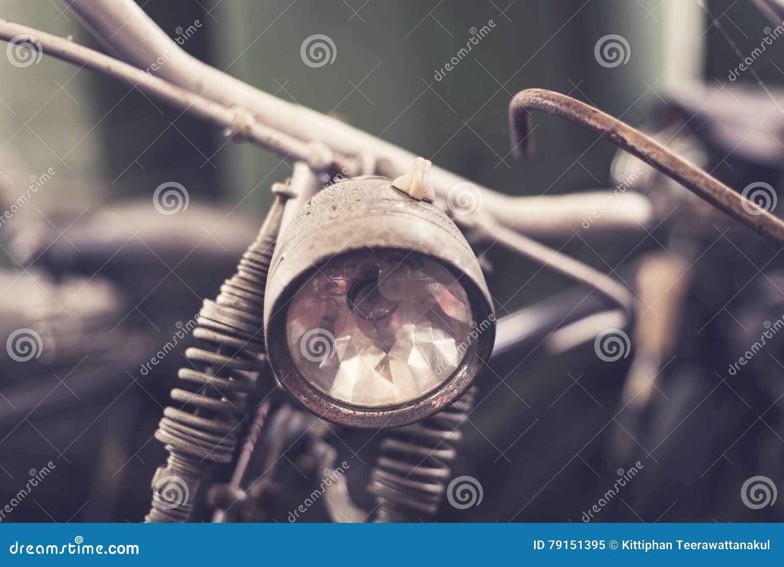 vintage bicycle headlight