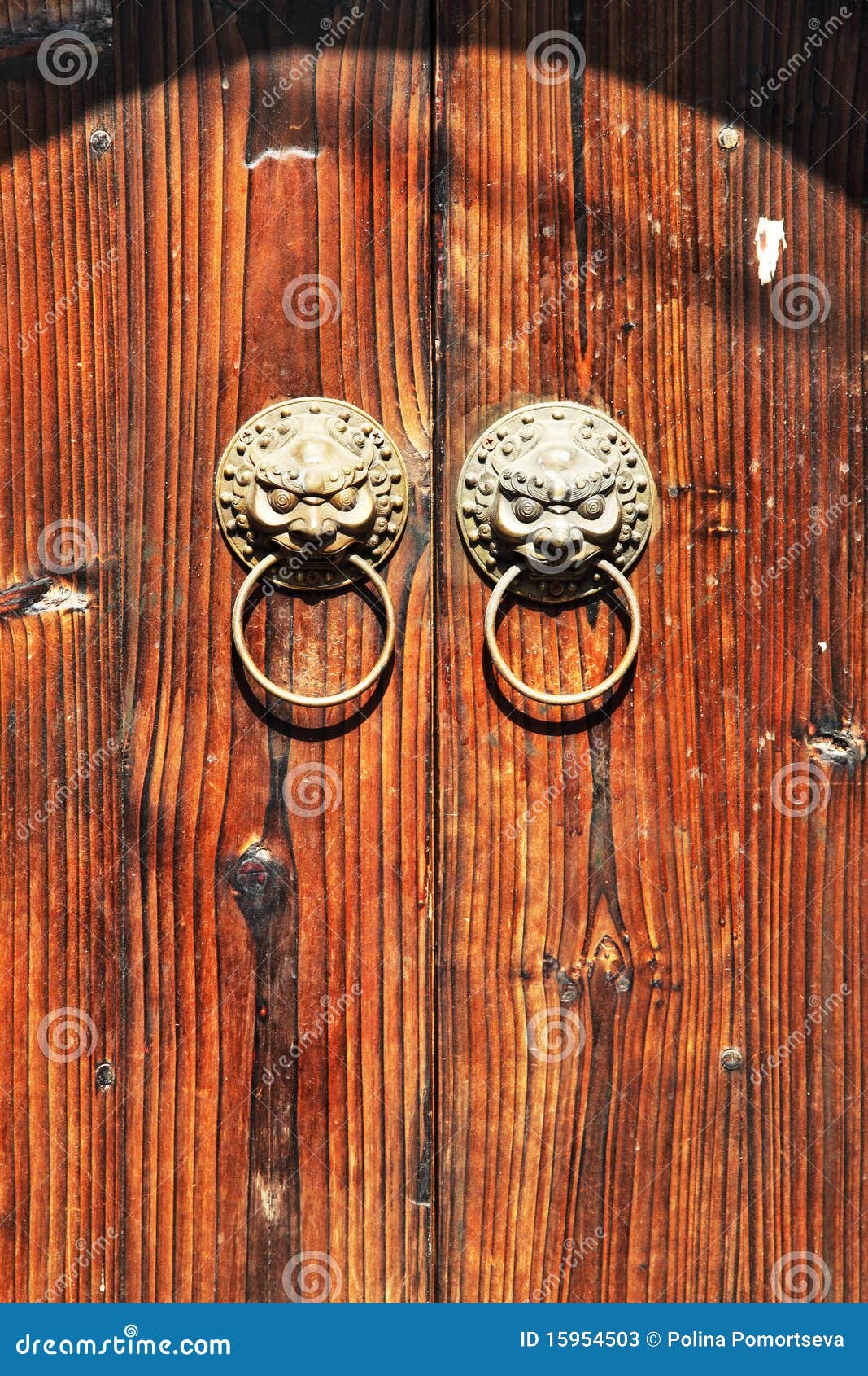 Closeup Image of Ancient Doors Stock Image Image of colors