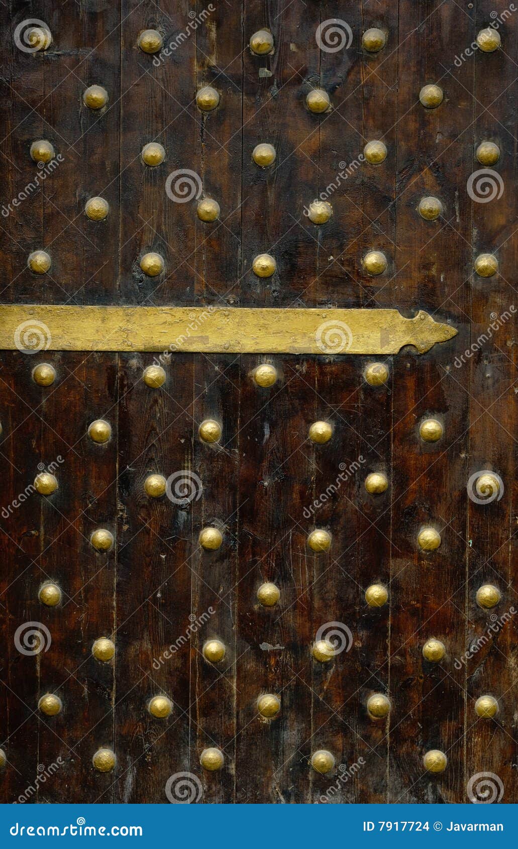 Closeup Image of Ancient Doors Stock Photo Image of background