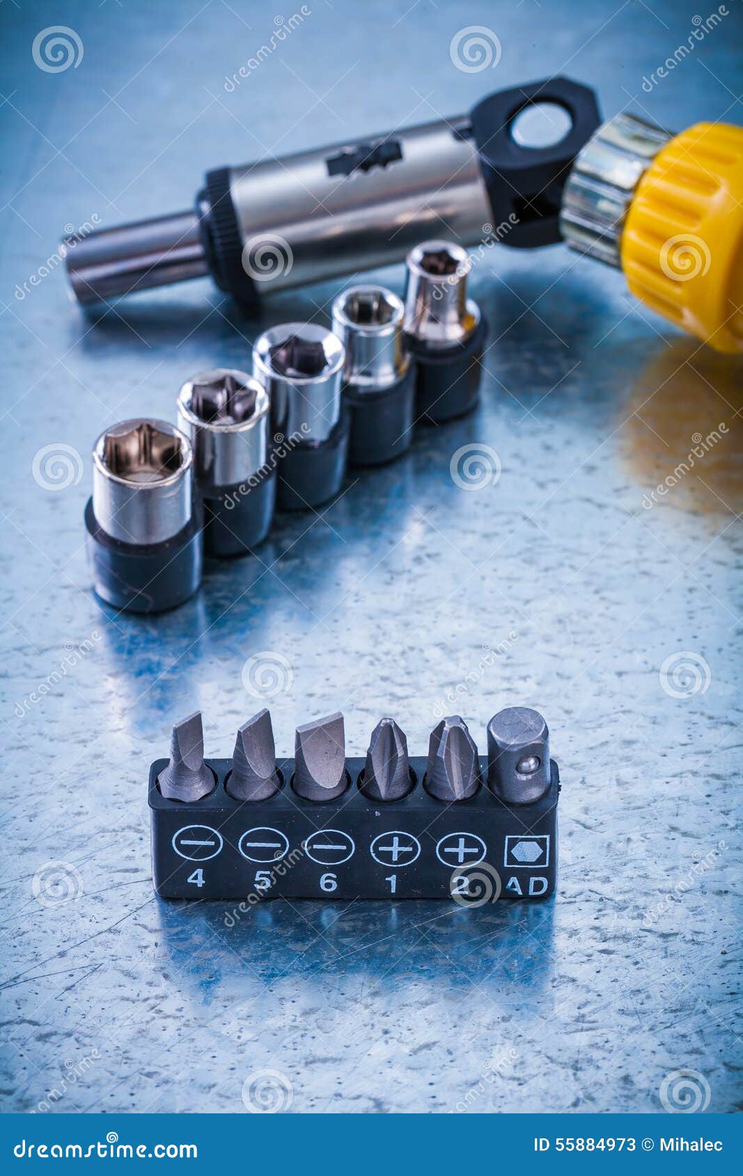 Close Up Image of Reversible Screwdriver Stock Image Image of