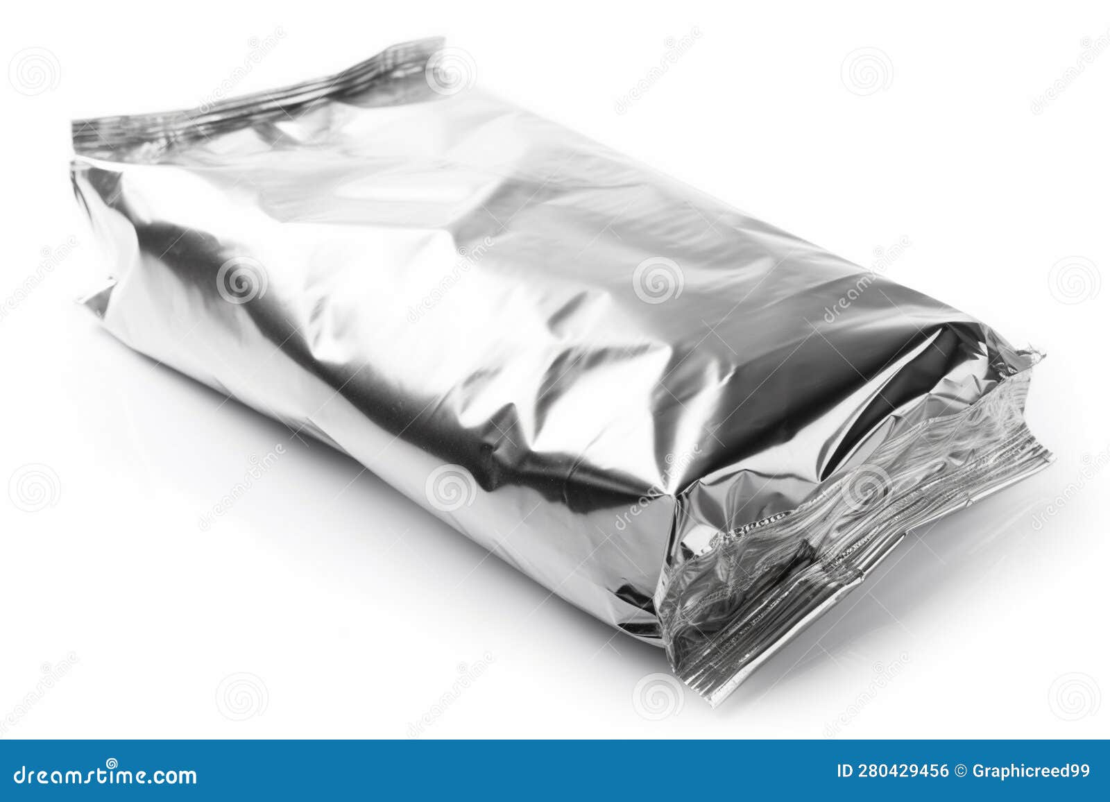 Detailed Close Up Texture Of An Aluminum Foil Surface In Different