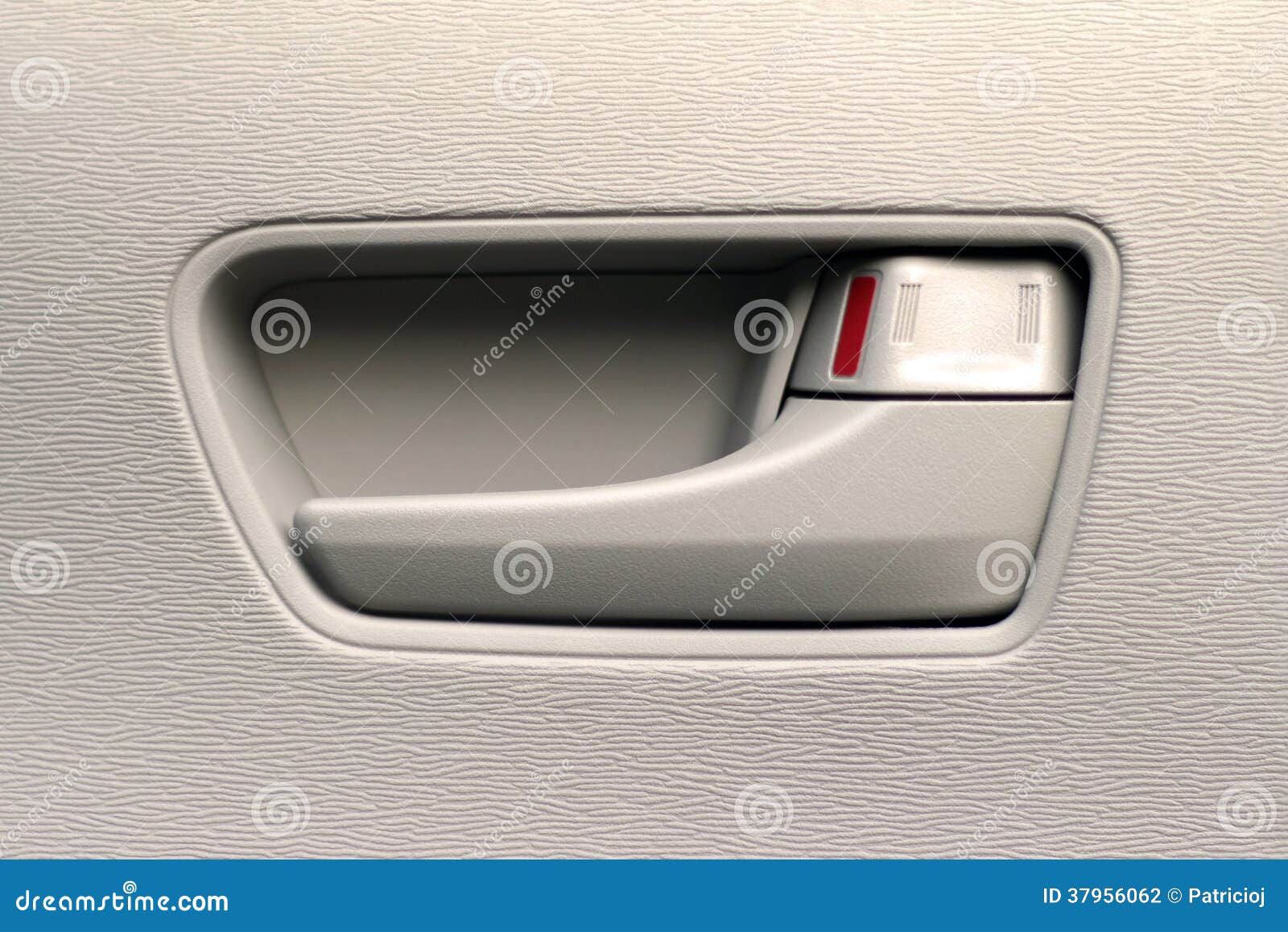 Close Up Of An Interior Car Door Handle Stock Photo Image