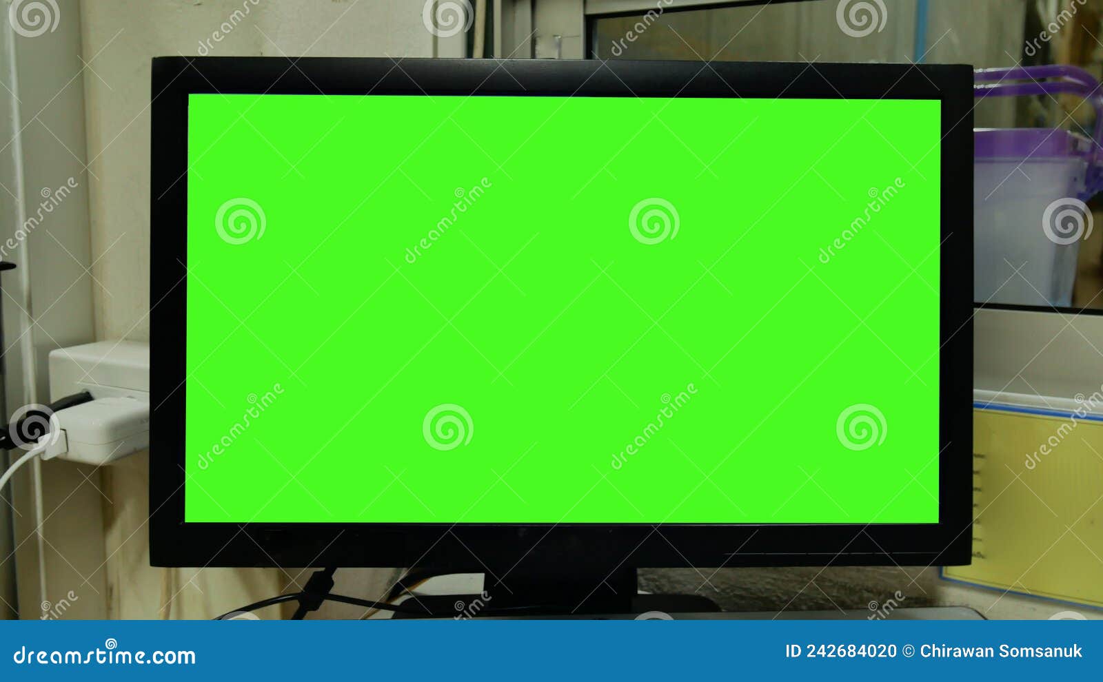 Close Up Laptop Green Screen Stock Photo Image of application, mockup