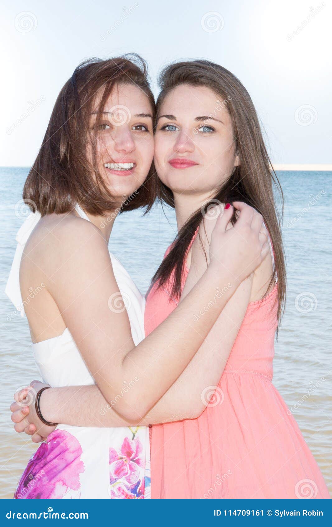 two young lesbian teens